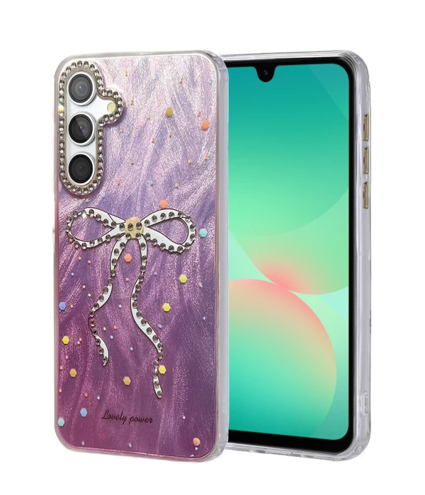 Newface Samsung Galaxy A26 Kılıf Blade Aynalı Desenli Kapak