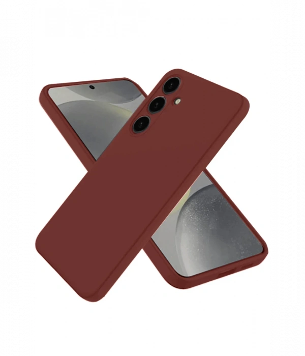 Newface Samsung Galaxy A26 Kılıf First Silikon - Bordo