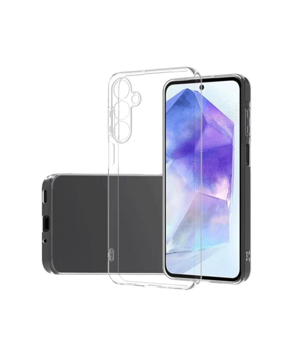 Newface Samsung Galaxy A26 Kılıf Lüx Şeffaf Silikon