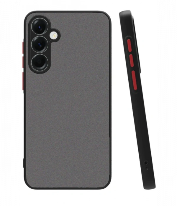 Newface Samsung Galaxy A26 Kılıf Montreal Silikon Kapak - Siyah