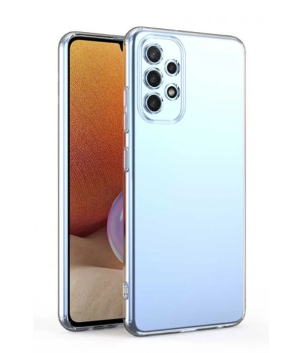 Newface Samsung Galaxy A32 Kılıf Lüx Şeffaf Silikon