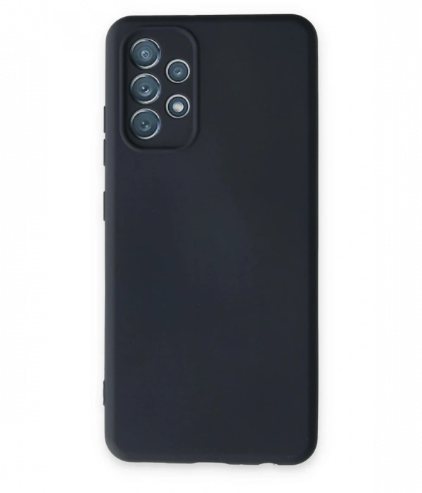 Samsung Galaxy A32 Kılıf Nano içi Kadife Silikon - Lacivert