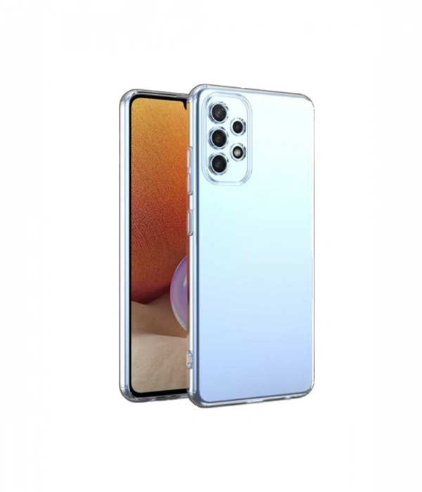 Newface Samsung Galaxy A33 5G Kılıf Lüx Şeffaf Silikon
