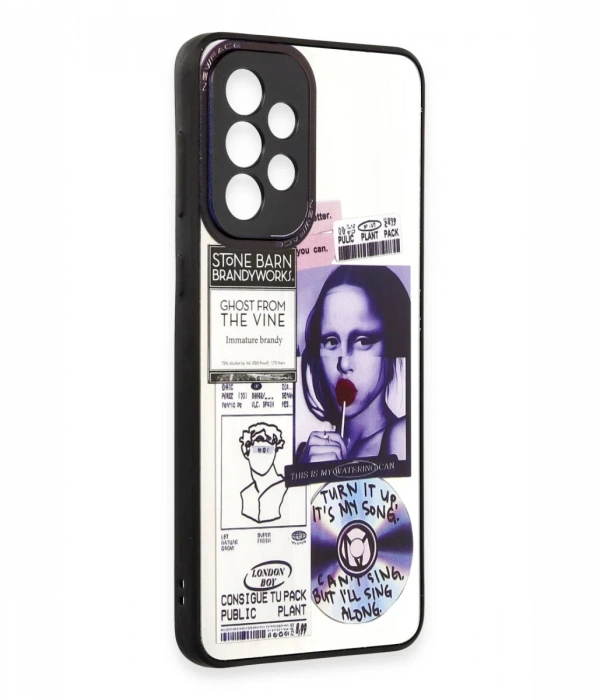 Newface Samsung Galaxy A33 5G Kılıf Mirror Desenli Kapak