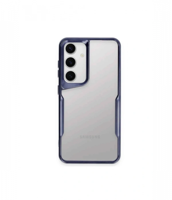 Newface Samsung Galaxy A34 5G Kılıf Boyi Silikon Kapak - Lacivert