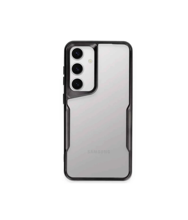Newface Samsung Galaxy A34 5G Kılıf Boyi Silikon Kapak - Siyah