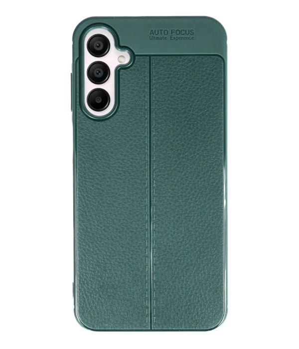 Newface Samsung Galaxy A35 5G Kılıf Auto Focus Kapak - Koyu Yeşil