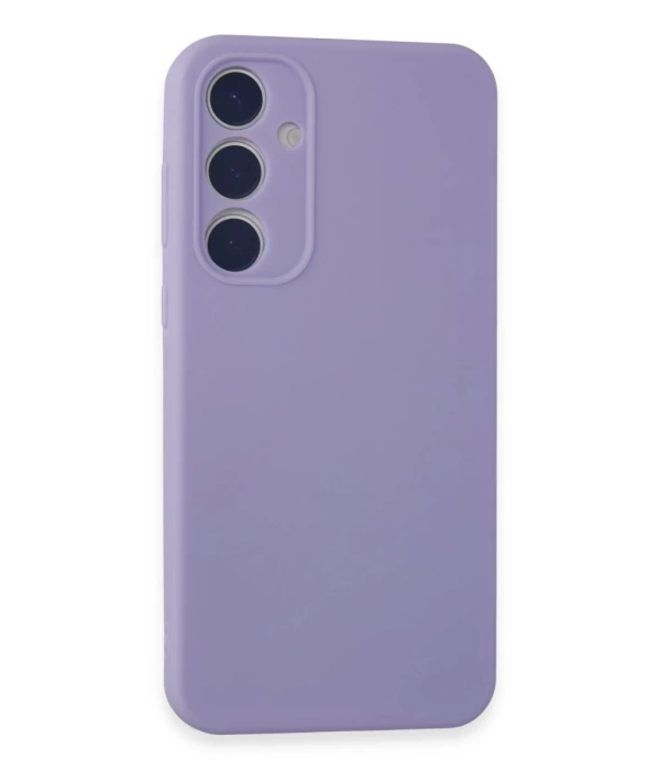 Newface Samsung Galaxy A35 5G Kılıf First Silikon - Lila