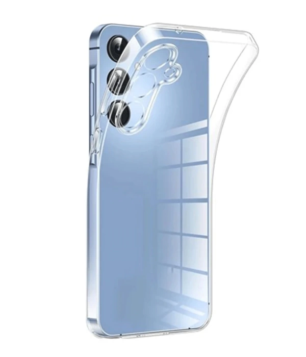 Newface Samsung Galaxy A36 Kılıf Lüx Şeffaf Silikon