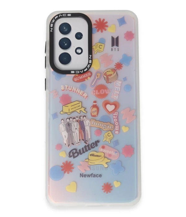 Newface Samsung Galaxy A53 5G Kılıf Estoril Desenli Kapak