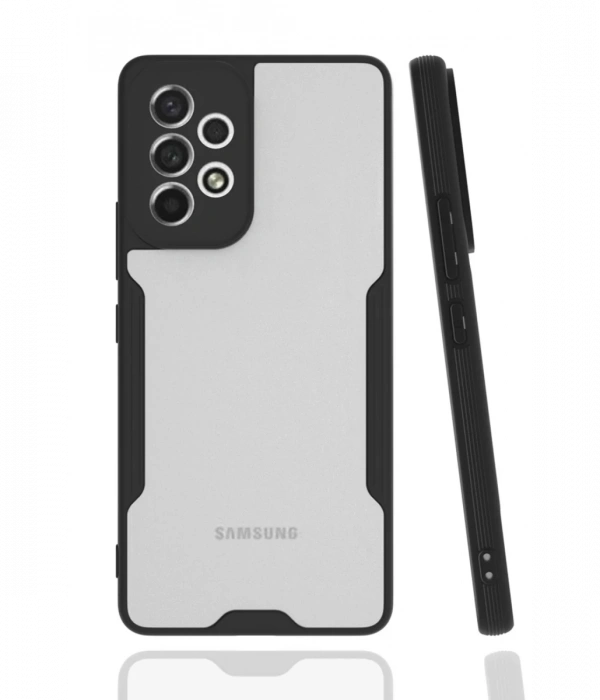 Newface Samsung Galaxy A53 5G Kılıf Platin Silikon
