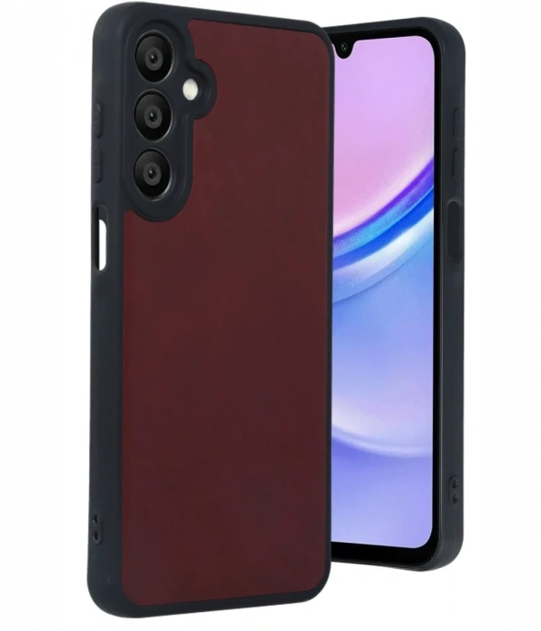 Newface Samsung Galaxy A55 5G Kılıf Aras Deri Kapak