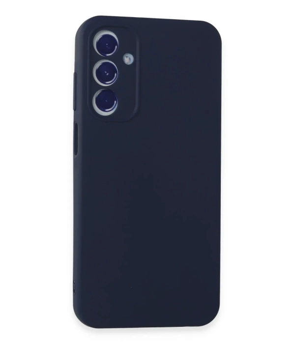 Newface Samsung Galaxy A55 5G Kılıf First Silikon - Lacivert