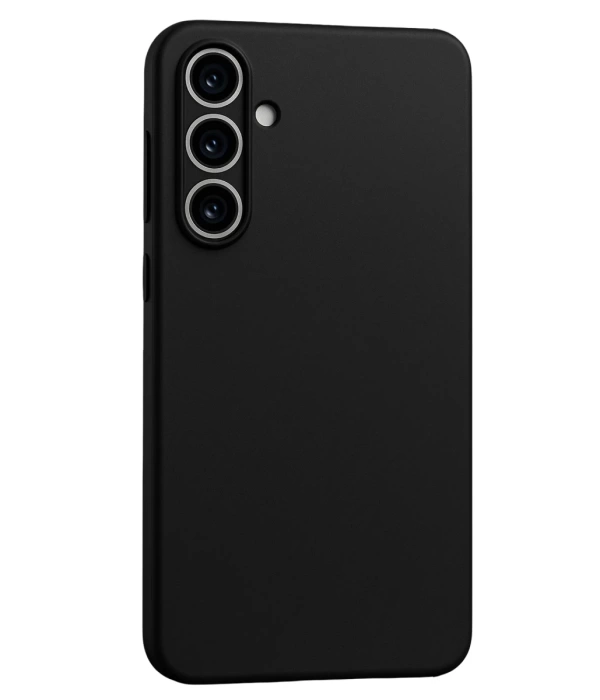 Newface Samsung Galaxy A55 5G Kılıf First Silikon - Siyah