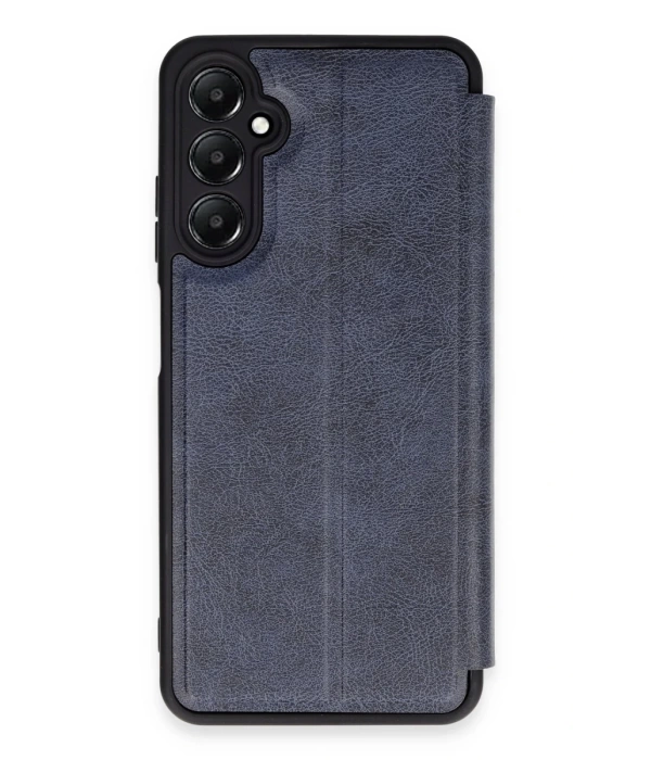 Newface Samsung Galaxy A55 5G Kılıf Flip Cover - Lacivert