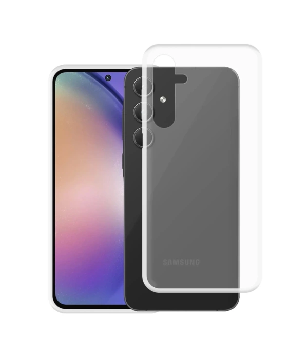 Newface Samsung Galaxy A55 5G Kılıf Lüx Şeffaf Silikon