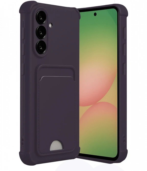 Samsung Galaxy A56 Kılıf Kelvin Kartvizitli Silikon