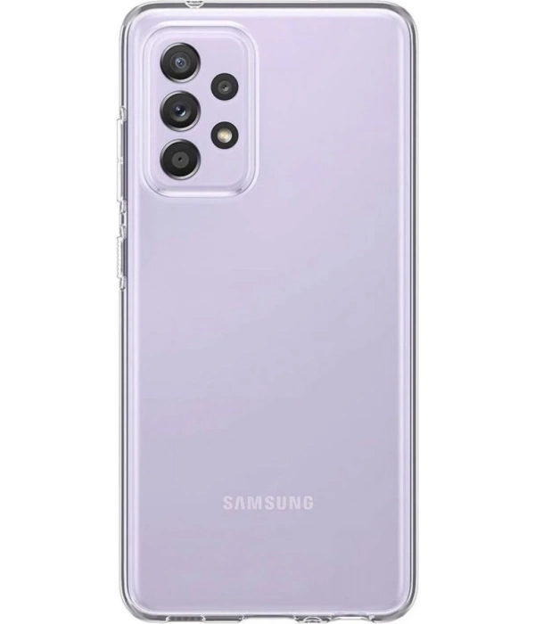 Newface Samsung Galaxy A72 Kılıf Lüx Şeffaf Silikon