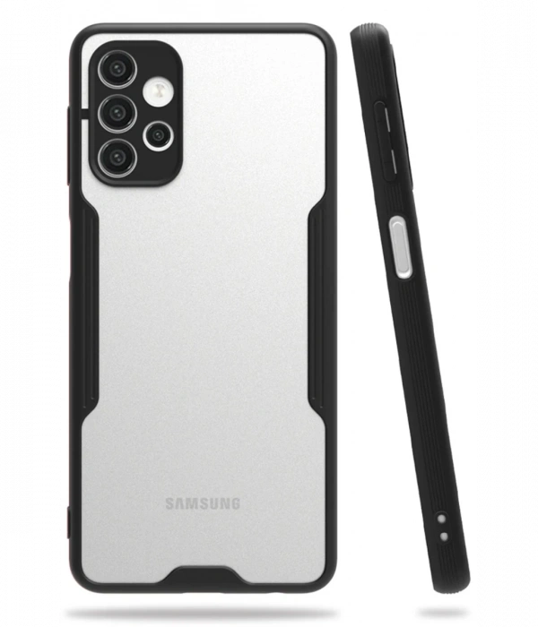 Newface Samsung Galaxy A72 Kılıf Platin Silikon