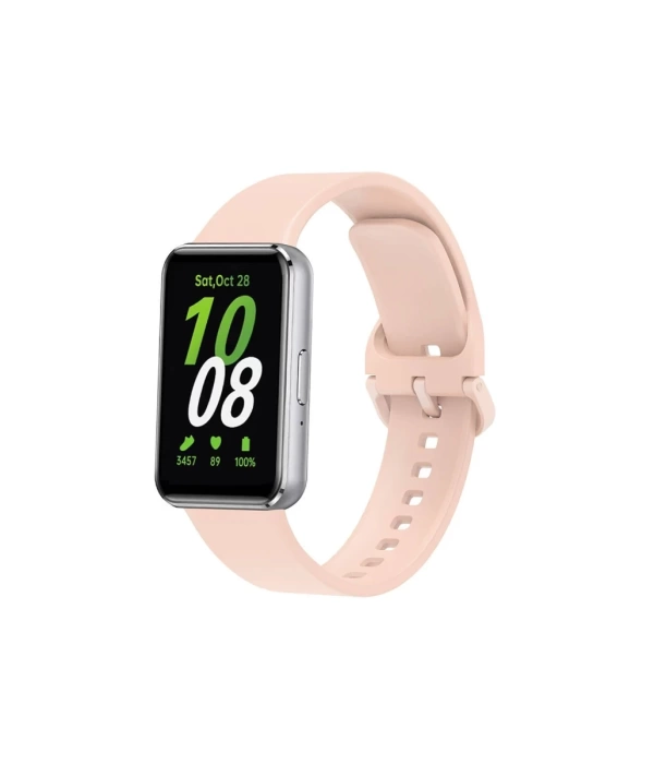 Newface Samsung Galaxy Fit 3 Klasik Kordon - Pudra