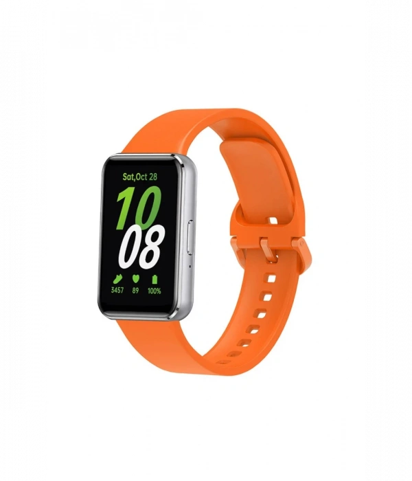 Newface Samsung Galaxy Fit 3 Klasik Kordon - Turuncu