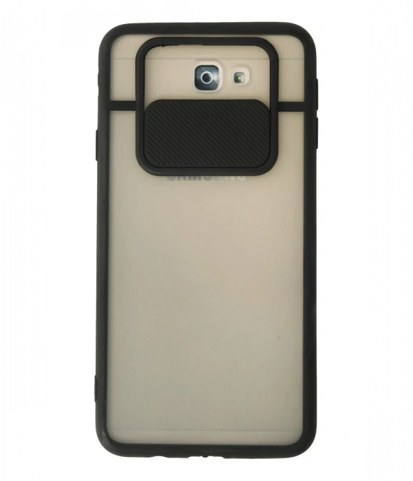 Newface Samsung Galaxy J7 Prime Kılıf Palm Buzlu Kamera Sürgülü Silikon