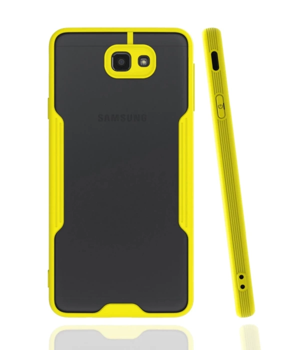 Newface Samsung Galaxy J7 Prime Kılıf Platin Silikon