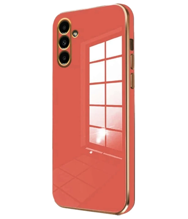 Newface Samsung Galaxy M15 Kılıf Volet Silikon - Kırmızı