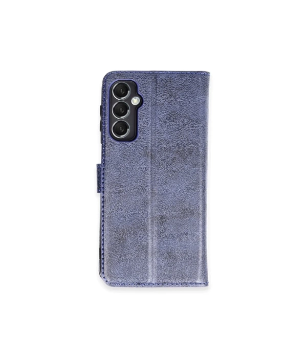 Newface Samsung Galaxy M34 5G Kılıf Trend S Plus Kapaklı Kılıf - Lacivert