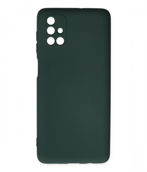 Newface Samsung Galaxy M51 Kılıf Nano içi Kadife Silikon