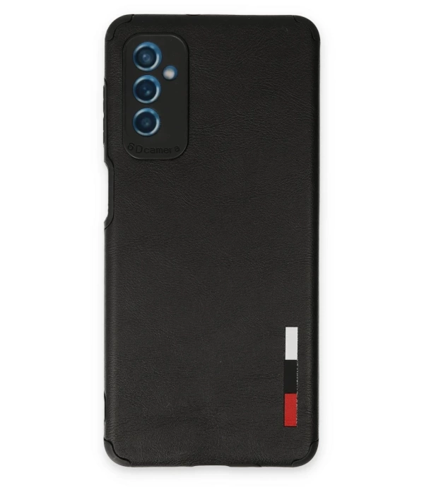 Newface Samsung Galaxy M52 5G Kılıf Loop Deri Silikon