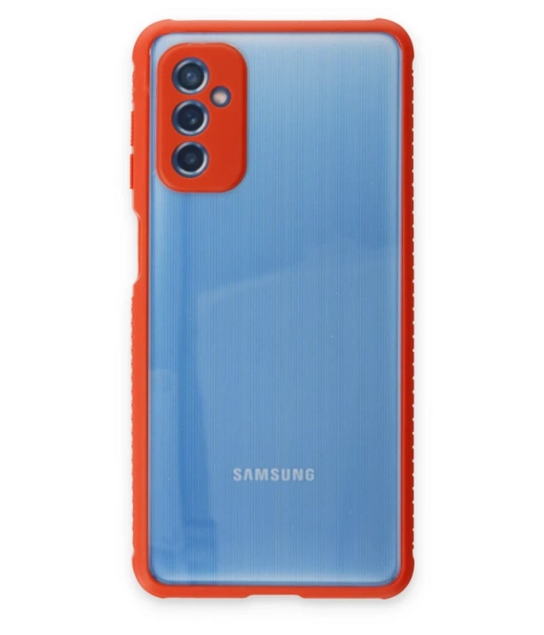 Newface Samsung Galaxy M52 5G Kılıf Miami Şeffaf Silikon