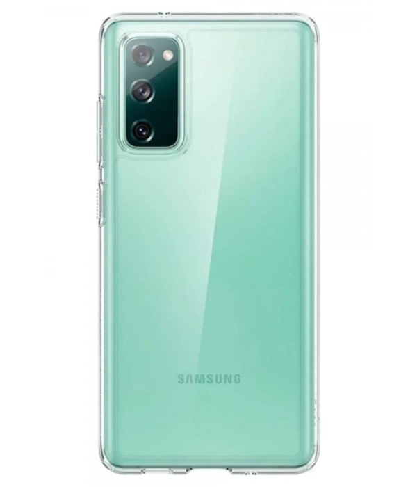 Newface Samsung Galaxy S20 FE Kılıf Lüx Şeffaf Silikon
