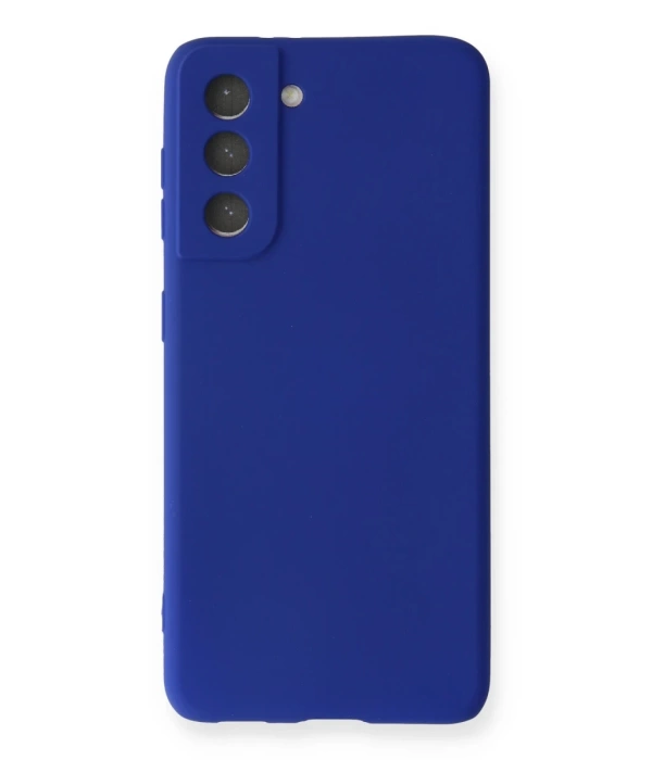 Newface Samsung Galaxy S21 FE Kılıf First Silikon - Lacivert