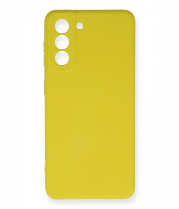 Newface Samsung Galaxy S21 FE Kılıf Nano içi Kadife Silikon