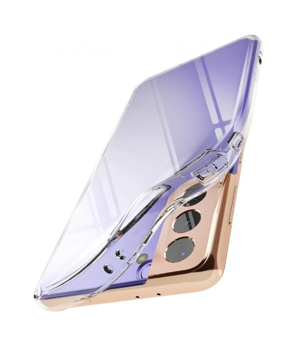 Newface Samsung Galaxy S21 Plus Kılıf Lüx Şeffaf Silikon