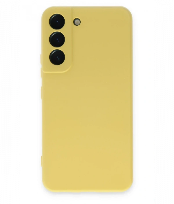 Newface Samsung Galaxy S22 Kılıf Nano içi Kadife Silikon