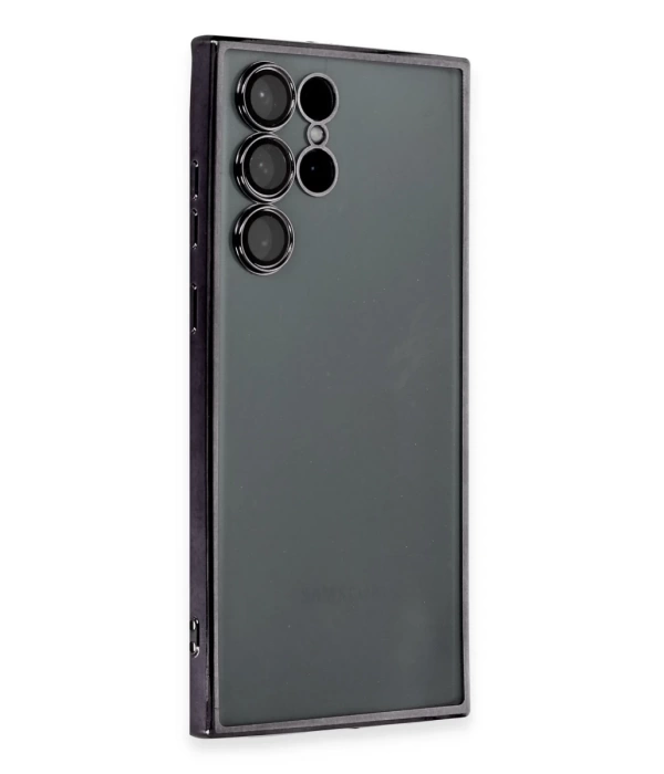 Newface Samsung Galaxy S22 Ultra Kılıf Razer Lensli Silikon