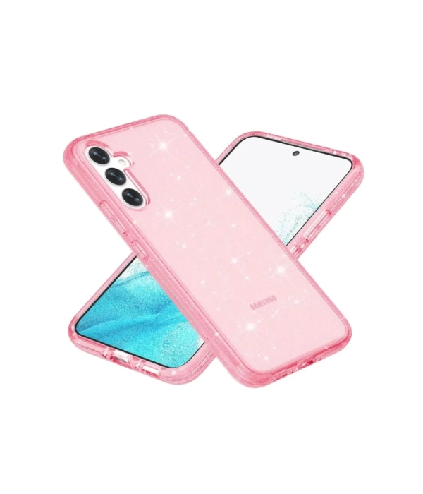 Newface Samsung Galaxy S23 FE Kılıf Glow Magsafe Kapak - Pembe