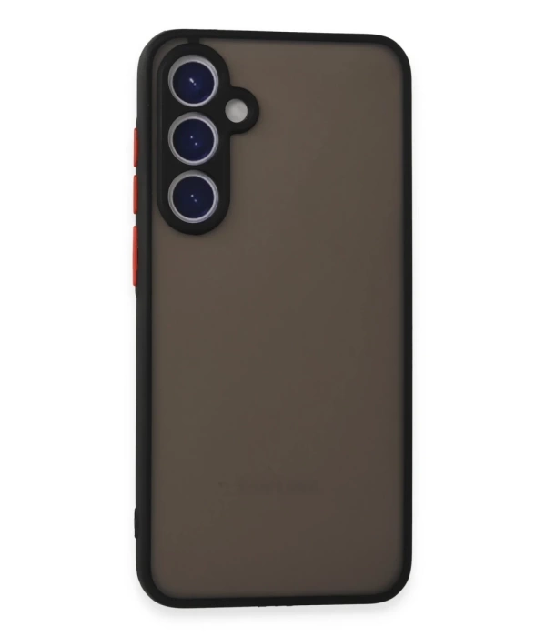 Newface Samsung Galaxy S23 FE Kılıf Montreal Silikon Kapak - Siyah