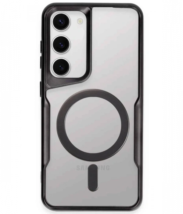 Joy Tekno Samsung Galaxy S23 Kılıf Boyi Magsafe Silikon Kapak