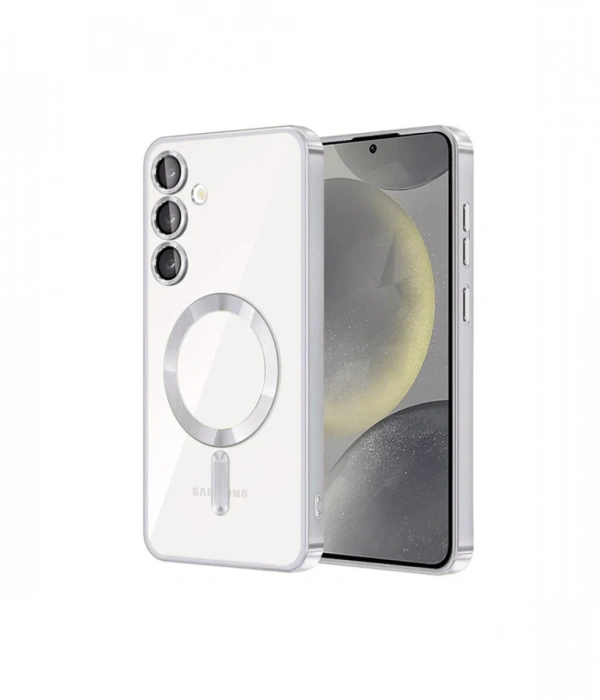 Newface Samsung Galaxy S23 Kılıf Kross Magneticsafe Kapak - Titan Gri
