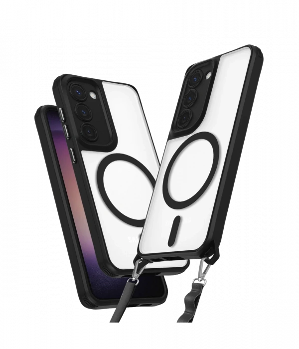Newface Samsung Galaxy S23 Plus Kılıf Enka Magsafe Silikon Kılıf