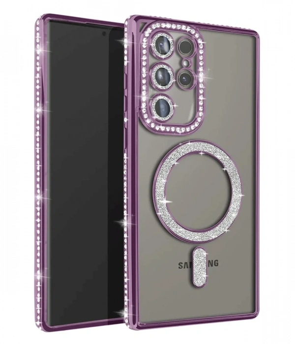 Newface Samsung Galaxy S23 Ultra Joke Simli Magneticsafe Kılıf