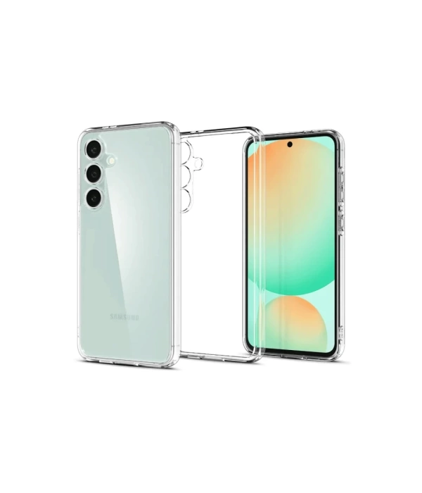 Newface Samsung Galaxy S24 FE Kılıf Lüx Şeffaf Silikon