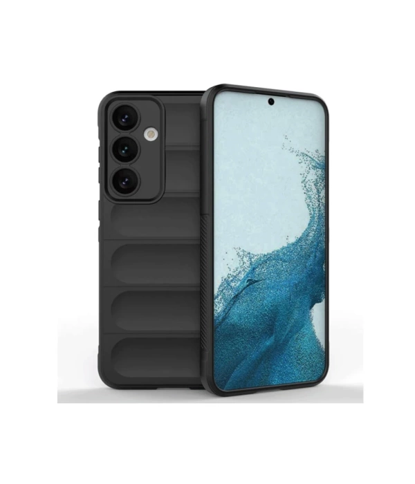 Newface Samsung Galaxy S24 FE Kılıf Optimum Silikon - Siyah