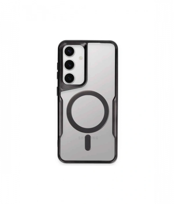 Newface Samsung Galaxy S24 Kılıf Boyi Magsafe Silikon Kapak