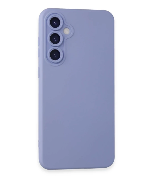 Newface Samsung Galaxy S24 Kılıf Nano içi Kadife Silikon - Lila