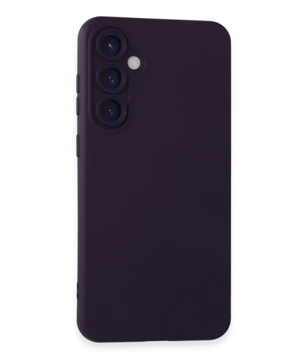Newface Samsung Galaxy S24 Kılıf Nano içi Kadife Silikon - Mor