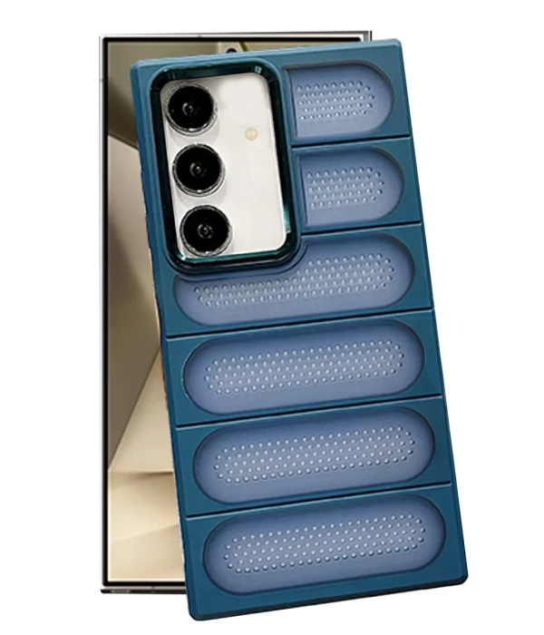 Newface Samsung Galaxy S24 Plus Kılıf Airmax Silikon Kapak - Lacivert